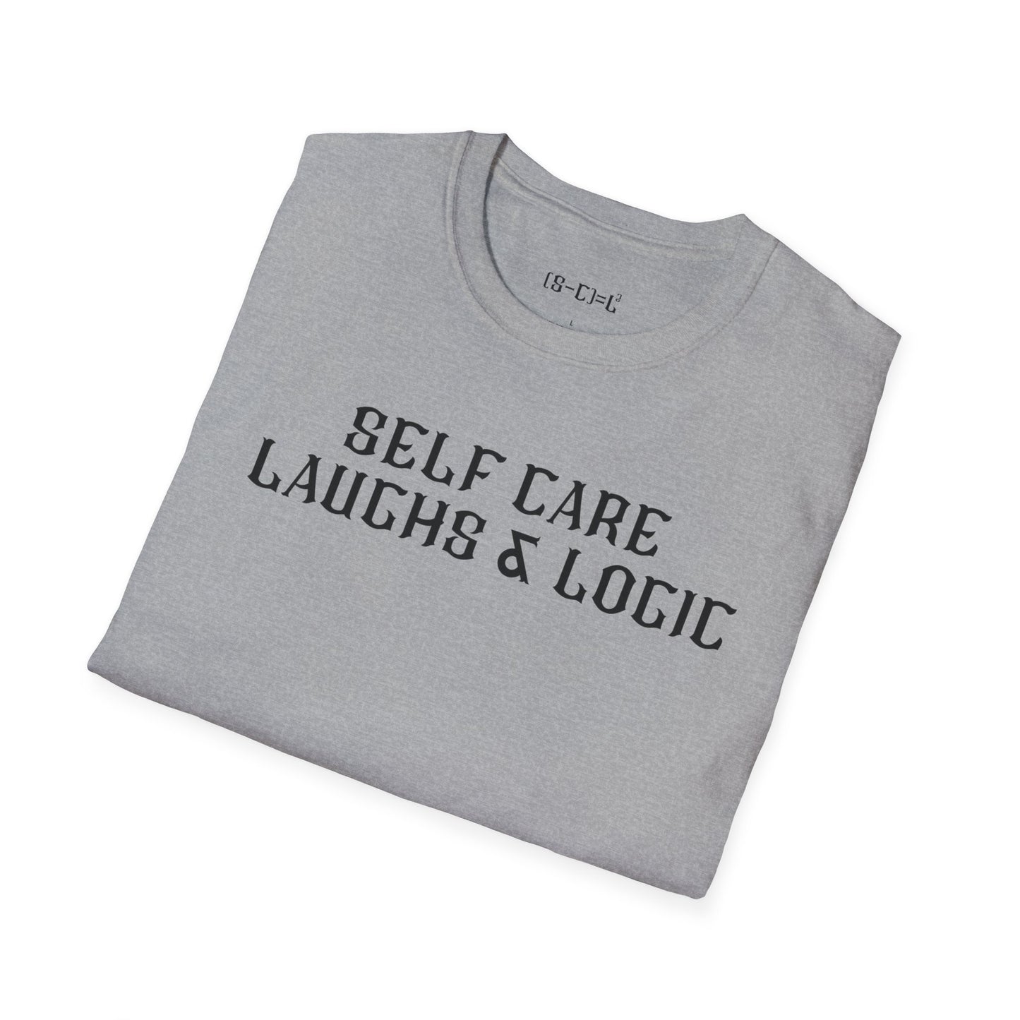 Harmony in Balance Tee: The Triad of Self Care Laughs & Logic Soft style T-Shirt