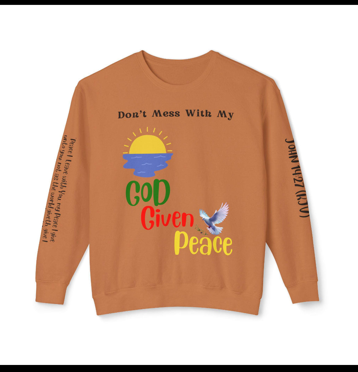 Bundle pack hoodie & sweatshirt "Self Care is Self Love Hoodie"/ "God Given Peace Sweatshirt"