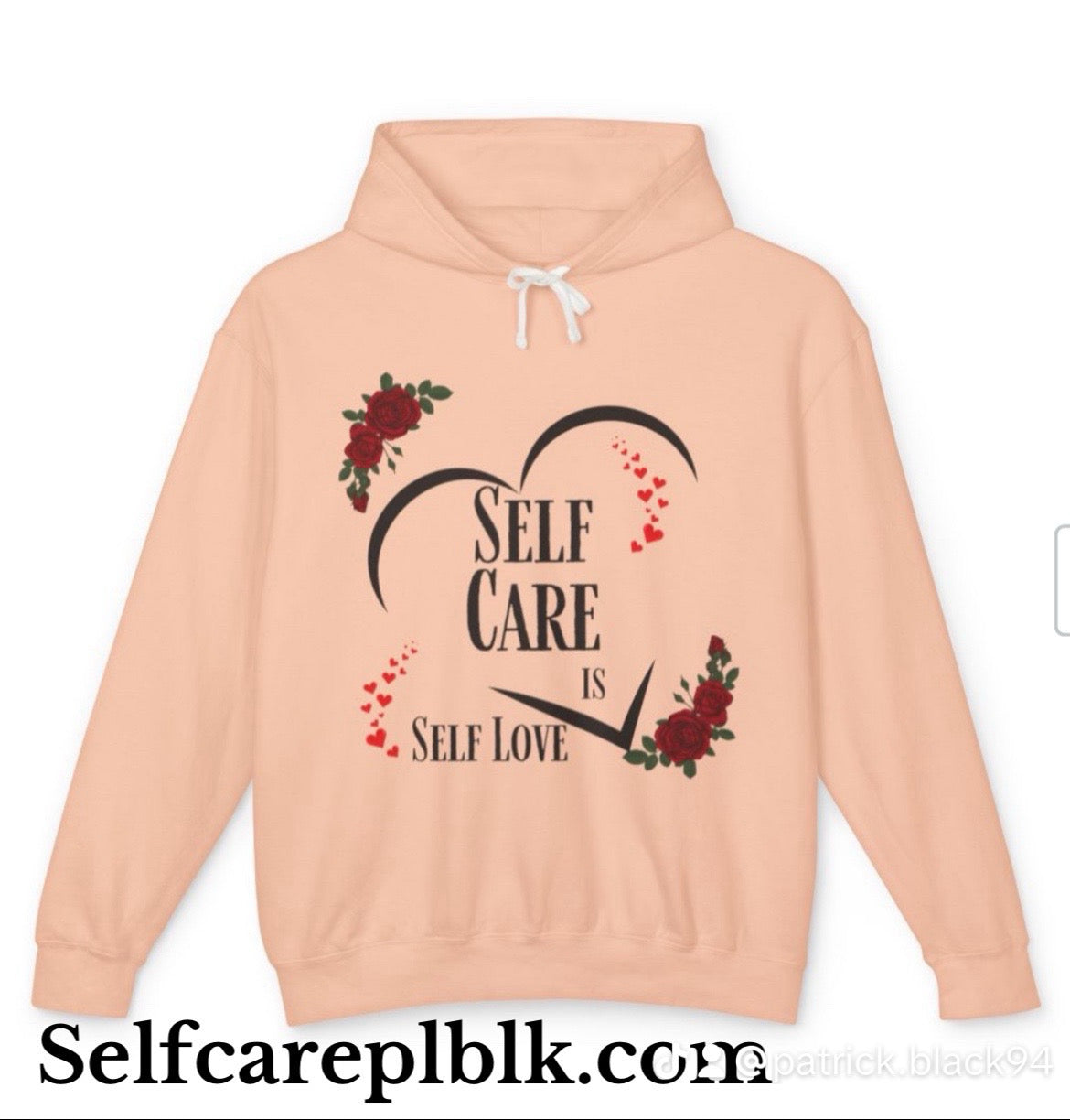 Bundle pack hoodie & sweatshirt "Self Care is Self Love Hoodie"/ "God Given Peace Sweatshirt"