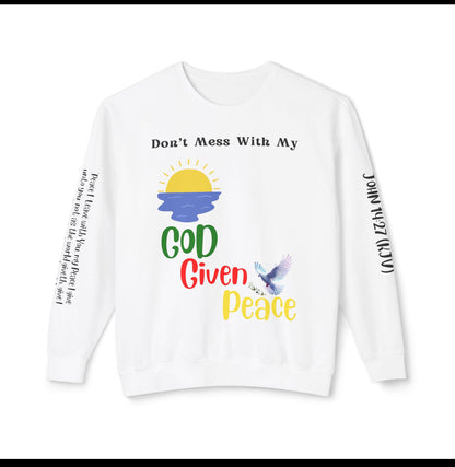 Bundle pack hoodie & sweatshirt "Self Care is Self Love Hoodie"/ "God Given Peace Sweatshirt"